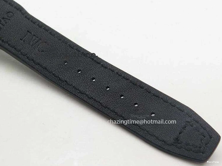 MIROTIME 0416 Mark XVII 1:1 MK Maker Best Edition SS Black Dial On Black Leather Strap A Sporty 7372